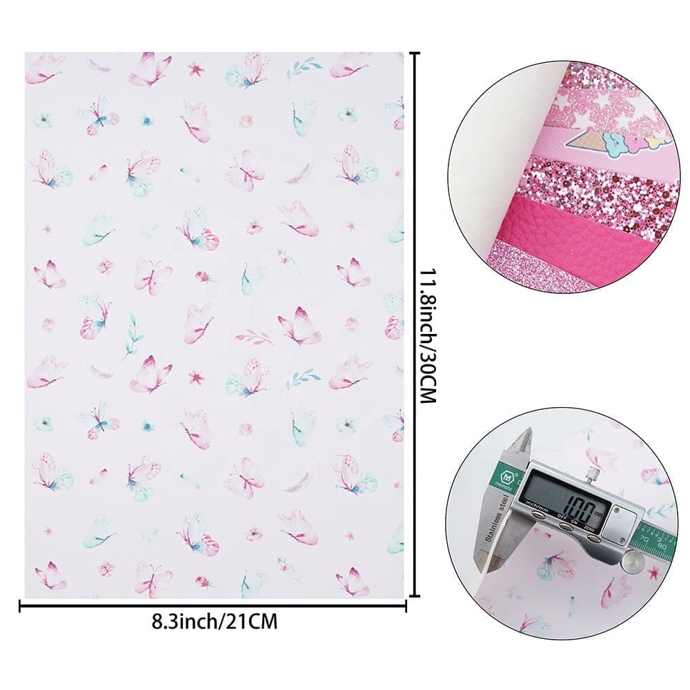 Faux Leather : 7 Piece Unicorn Pretty in Pink (FL20)