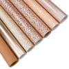 Faux Leather : 7 Piece Rose Gold Fantasy (FL19)