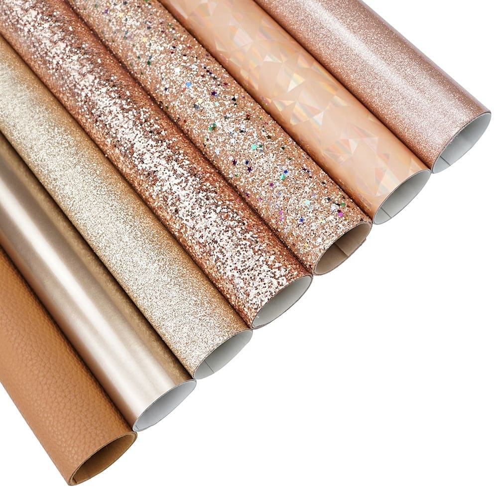 Faux Leather : 7 Piece Rose Gold Fantasy (FL19)