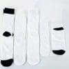 Sublimation Blanks : Sublimation Soft Feel Unisex Socks for adults & Kids