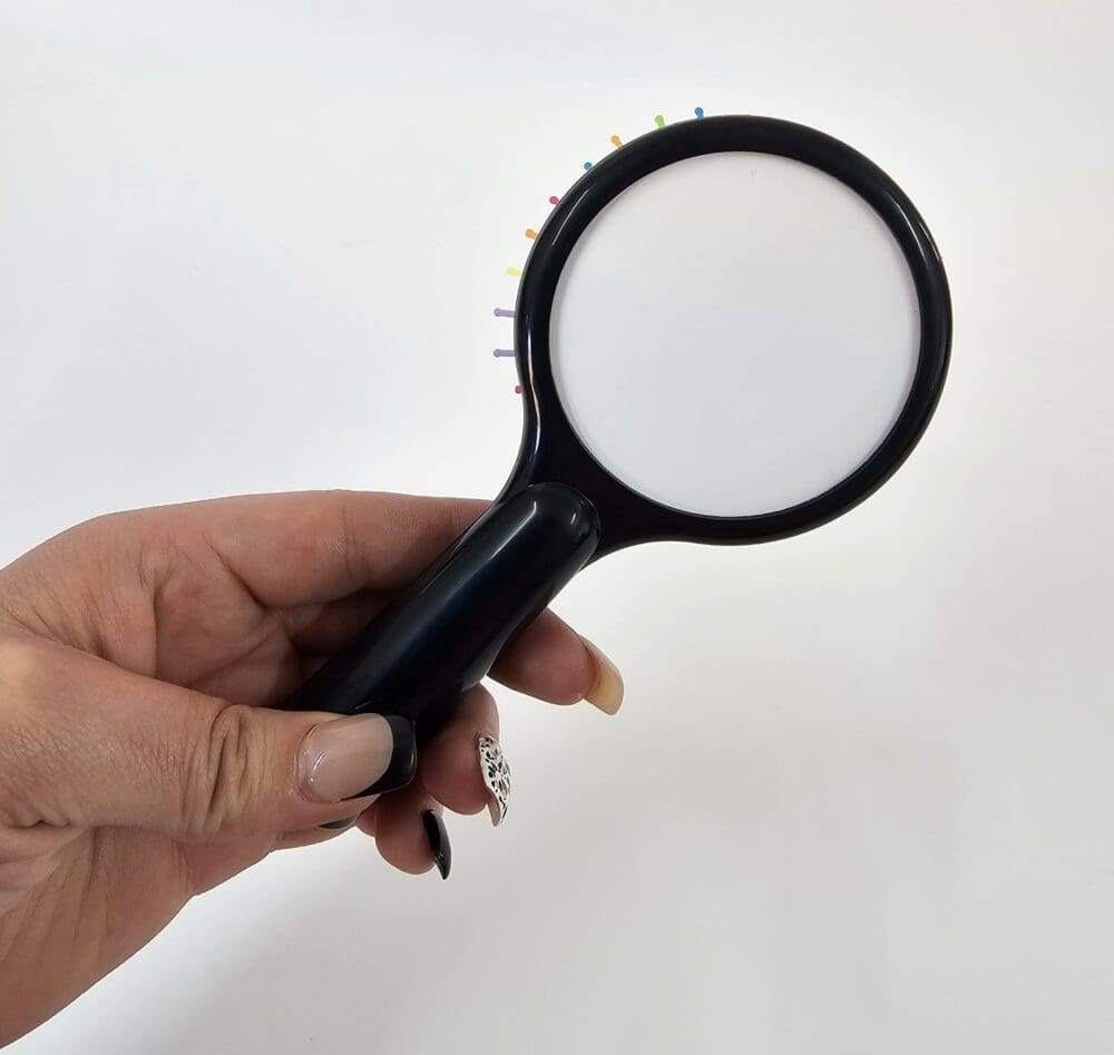 Sublimation Blanks : Rainbow Hairbrush