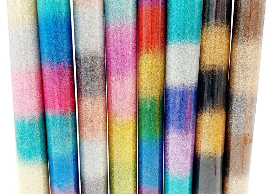 HTV Rainbow Glitter Sheets