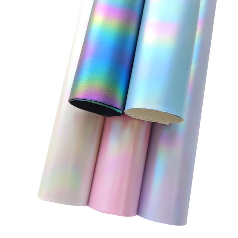 Faux Leather : 5 Piece Iridescent Pearl Matte Series (FL32)