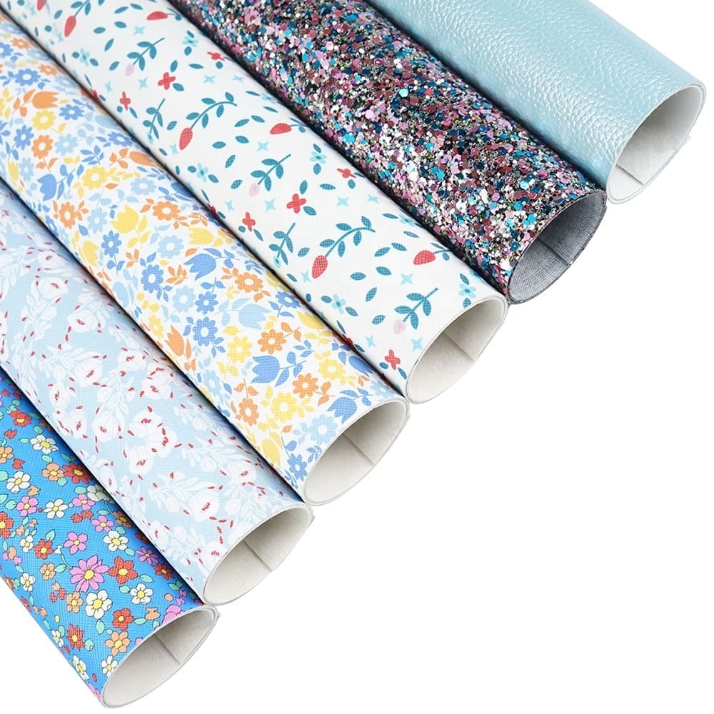 Faux Leather : 6 Piece Floral Magic Series (FL30)