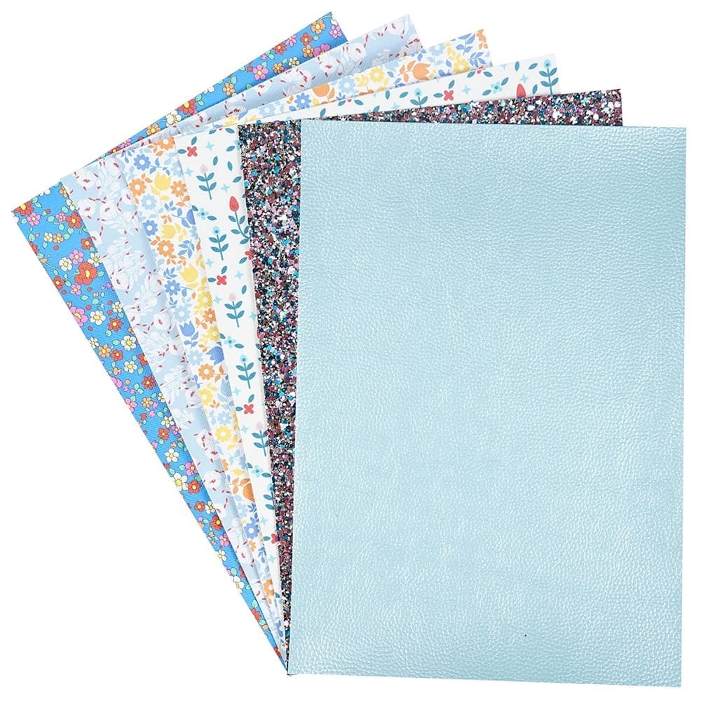 Faux Leather : 6 Piece Floral Magic Series (FL30)