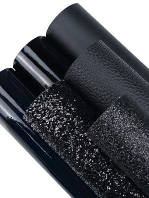 Faux Leather : 6 Piece Black Series (FL10)