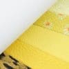 Faux Leather : 6 Piece Yellow Daisy Leopard  Series (FL14)