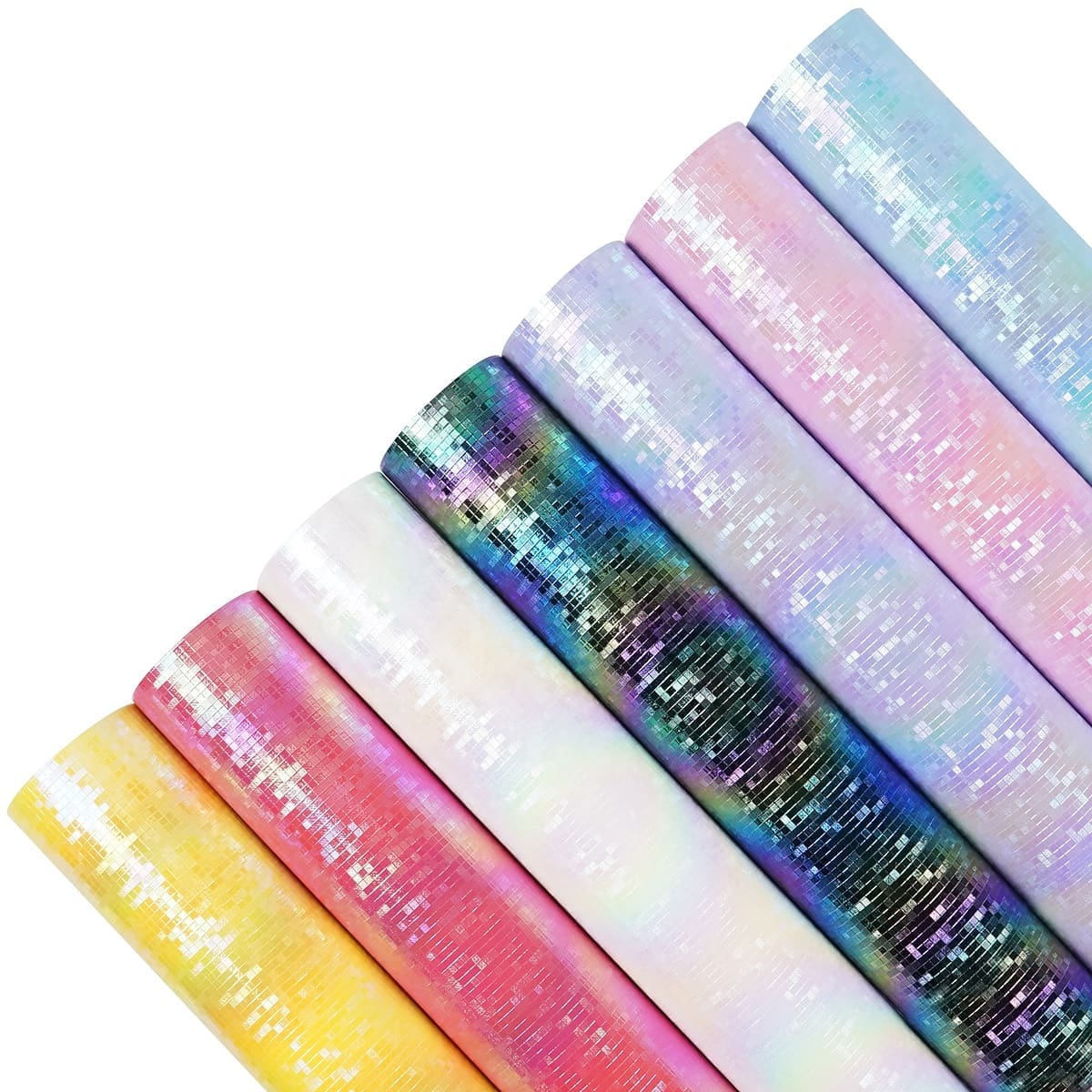 Faux Leather : 7 Piece Holographic Dielectric Series (FL6)