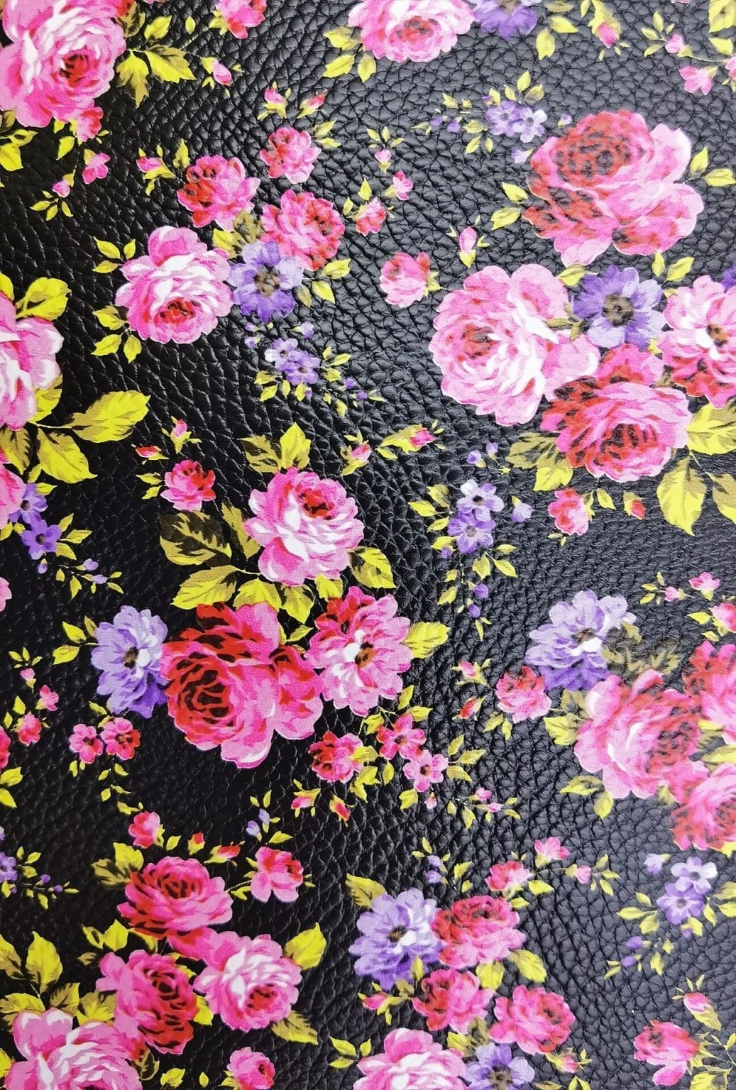 Faux Leather : 7 Piece Oh So Pretty Roses Series (FL27)