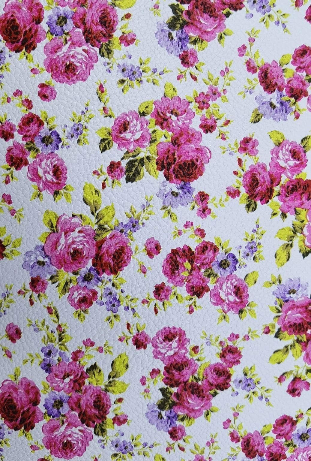 Faux Leather : 7 Piece Oh So Pretty Roses Series (FL27)