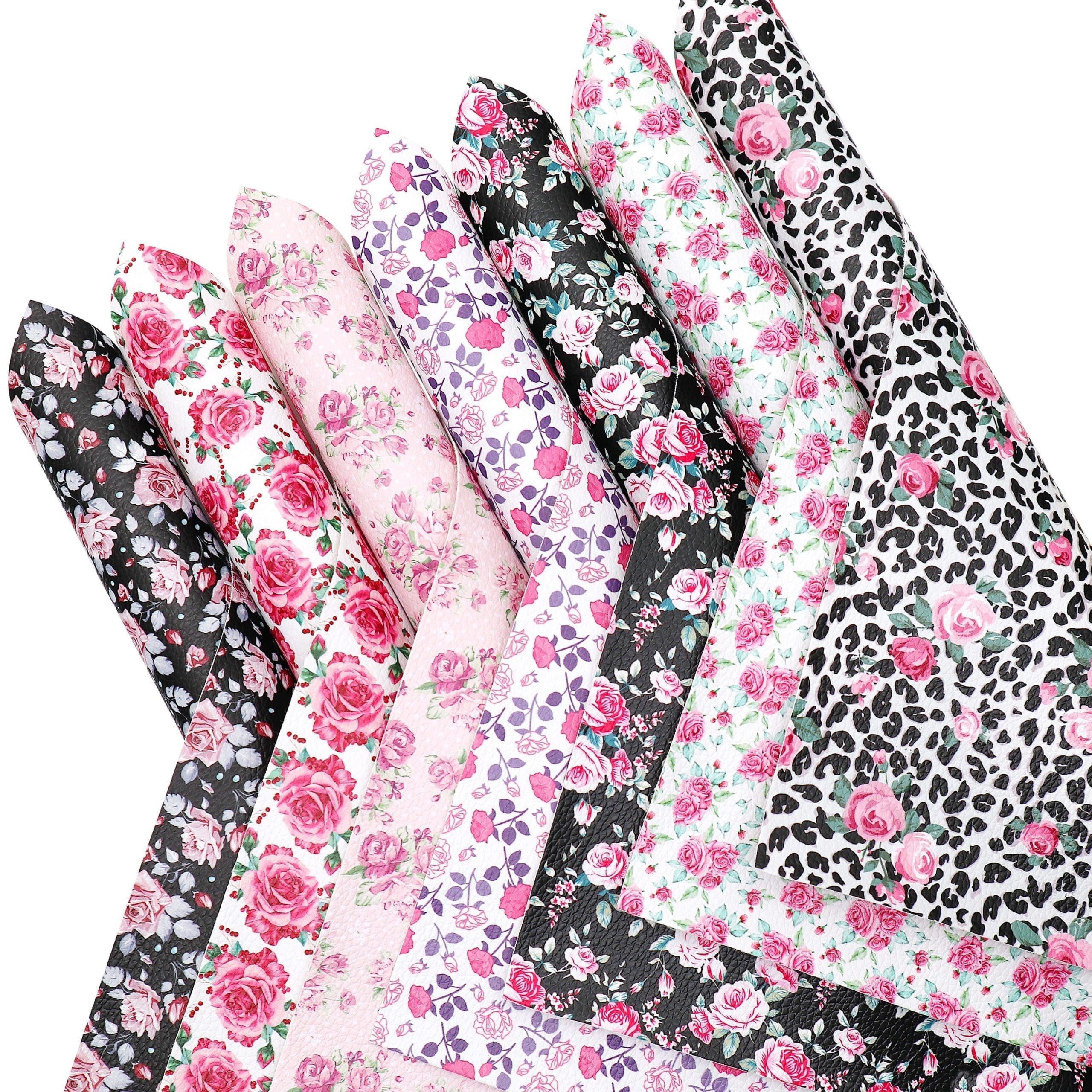 Faux Leather : 7 Piece Rose Galore (FL26)