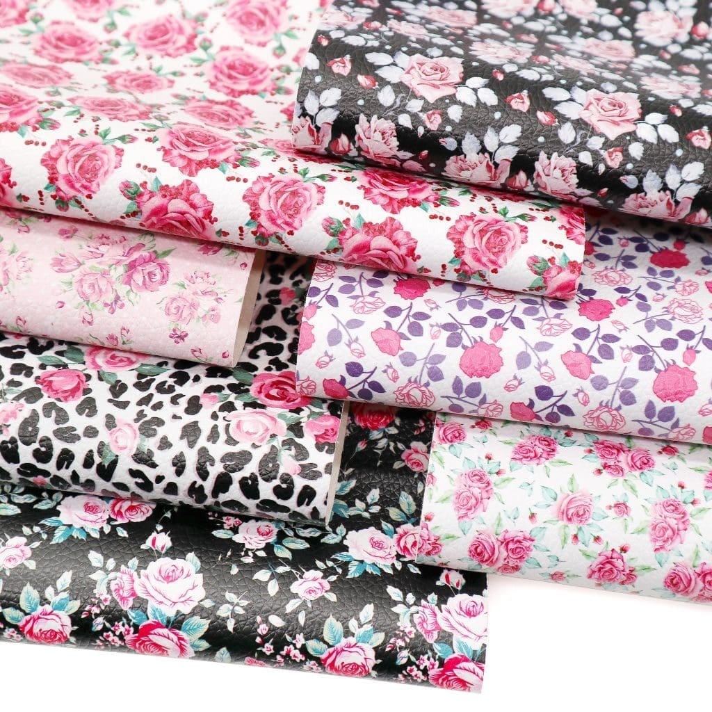 Faux Leather : Rose Galore Sheets (FL26-SS)