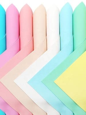 Faux Leather : 8 Piece Candy Floss Pastel Series (FL31)