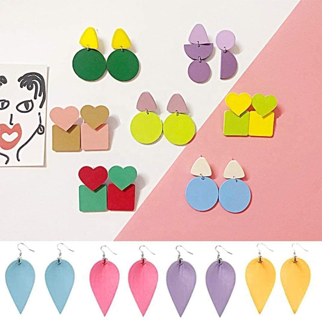 Faux Leather : 8 Piece Candy Floss Pastel Series (FL31)