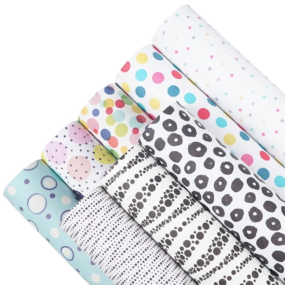 8 Piece Lets Go Spots Delux Faux Leather : 8 Piece Lets Go Spots Deluxe (FL29)