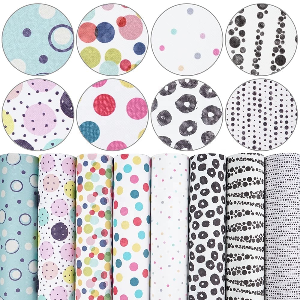 8 Piece Lets Go Spots Deluxe4 Faux Leather : 8 Piece Lets Go Spots Deluxe (FL29)