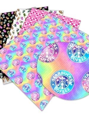 Faux Leather : 8 Piece Star Bucks Deluxe Series (FL33)