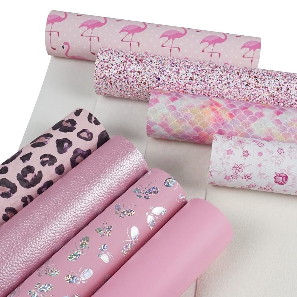 Faux Leather : 8 Piece Surprise Me Pretty Series (FL16)