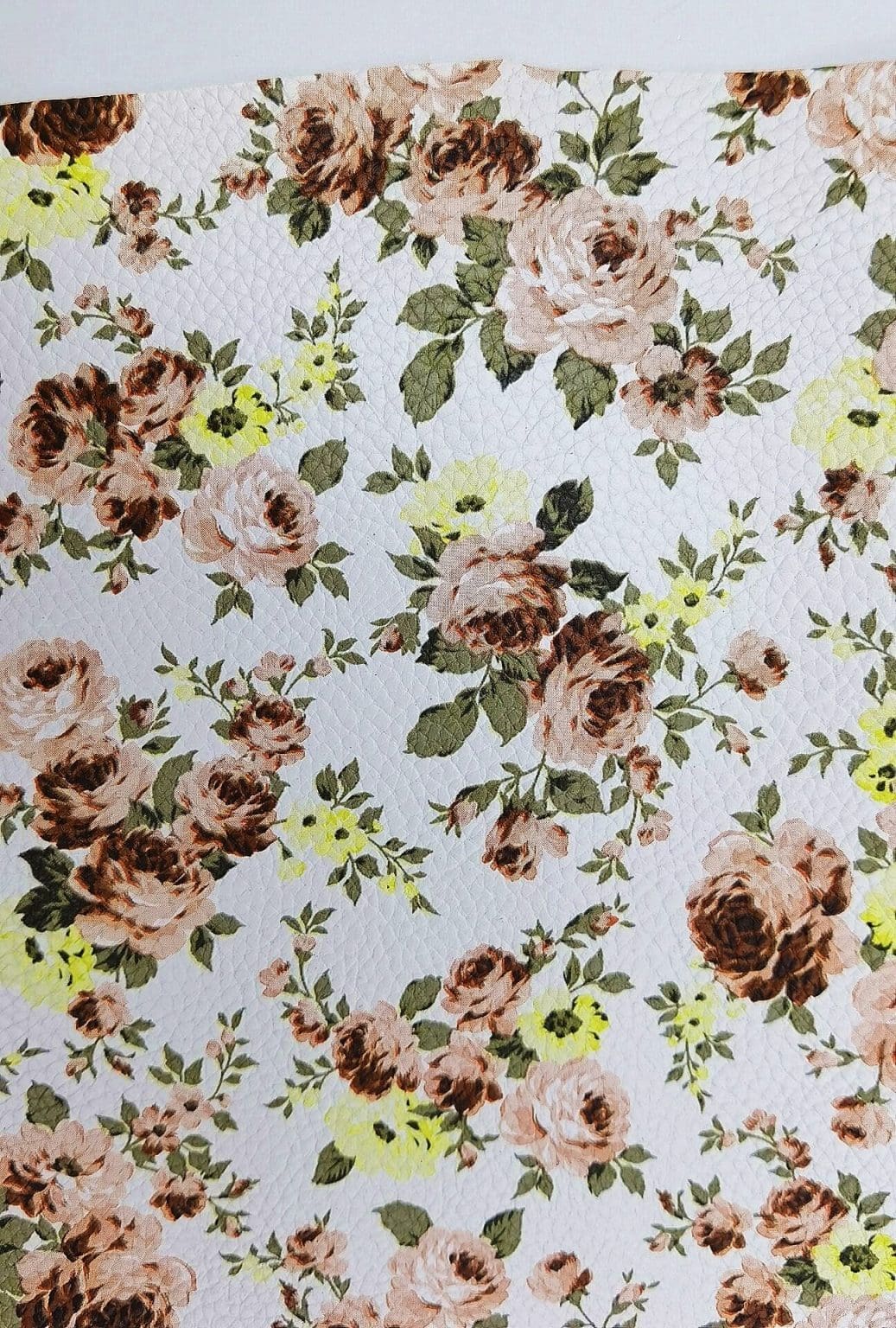 Faux Leather : 7 Piece Oh So Pretty Roses Series (FL27)