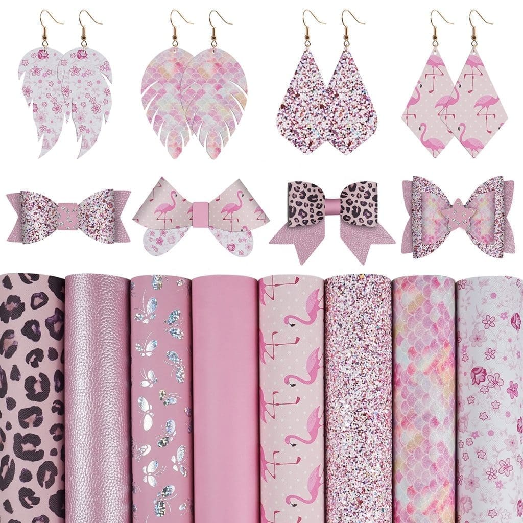 Faux Leather : 8 Piece Surprise Me Pretty Series (FL16)