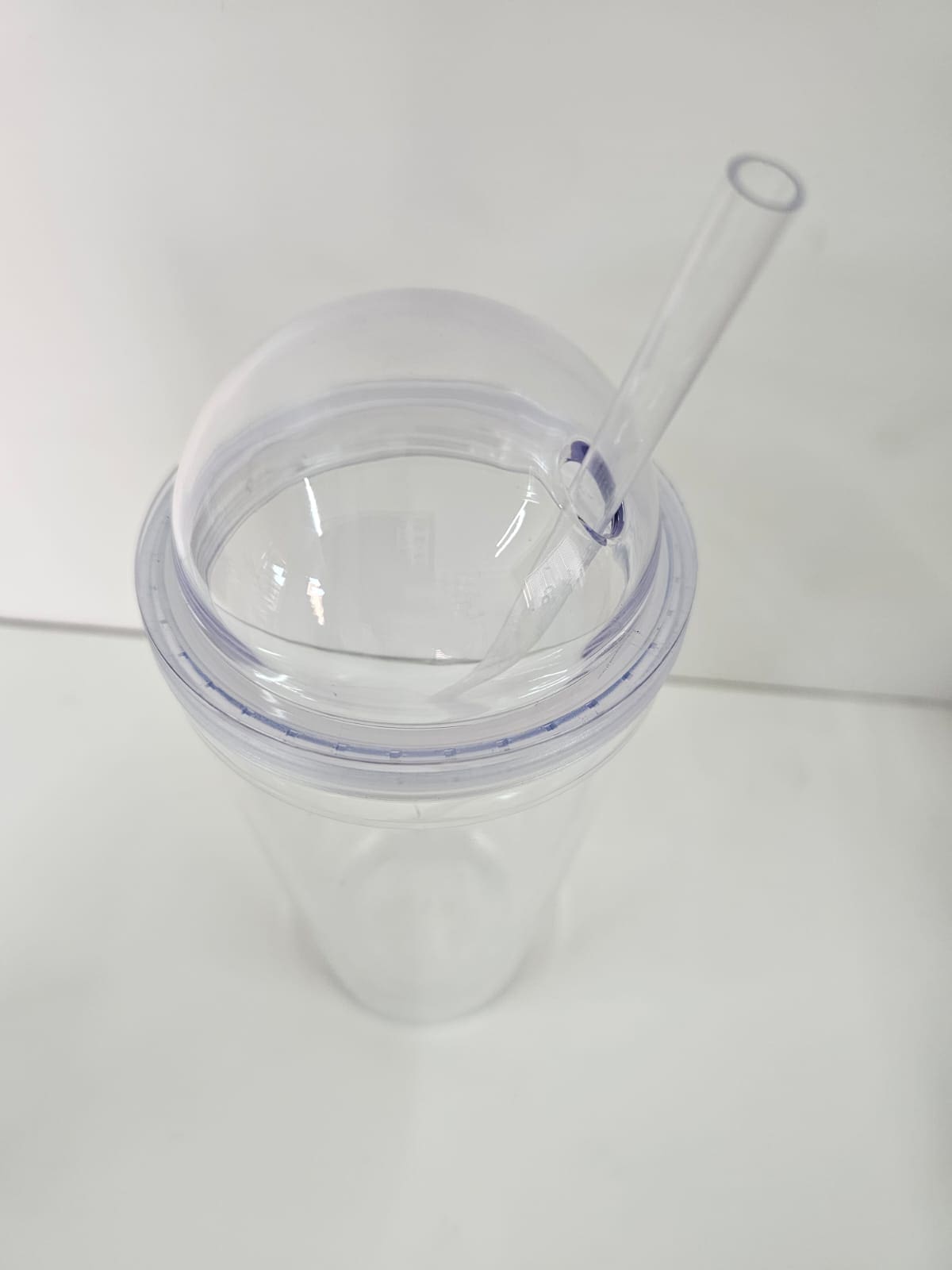 Tumblers : 16oz Acrylic Malibu Double Walled Tumblers