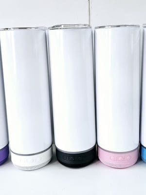 Sublimation Blanks : 20oz Glow In The Dark USB Music Tumbler