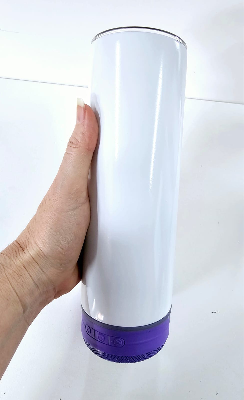 Sublimation Blanks : 20oz Glow In The Dark USB Music Tumbler