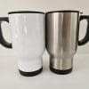 Sublimation Blanks : 17oz (500ml) Travel Mugs with handle