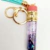 PencilLipgloss_Snowblobe Keyrings : DIY Pencil Holder Keychain or Just the Pencil Lipgloss Container