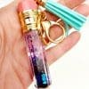 PencilLipgloss_Snowglobe2 Keyrings : DIY Pencil Holder Keychain or Just the Pencil Lipgloss Container