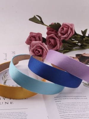 Accessories : Wide Satin Alice Bands