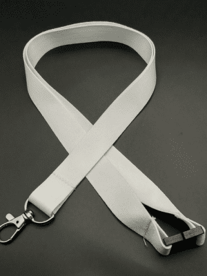 Sublimation Blanks : White Lanyards