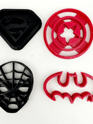 SuperHeros Cookie & Fondant Cutters : Super Heros