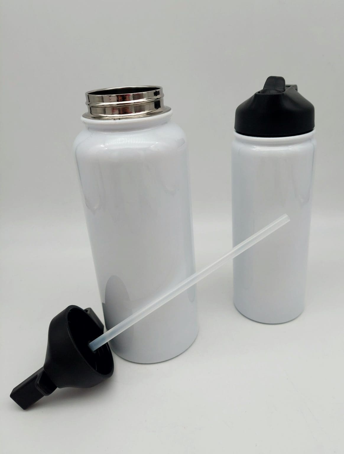Sublimation Blanks : 18, 32, 40oz Steel Insulated Sports Bottles