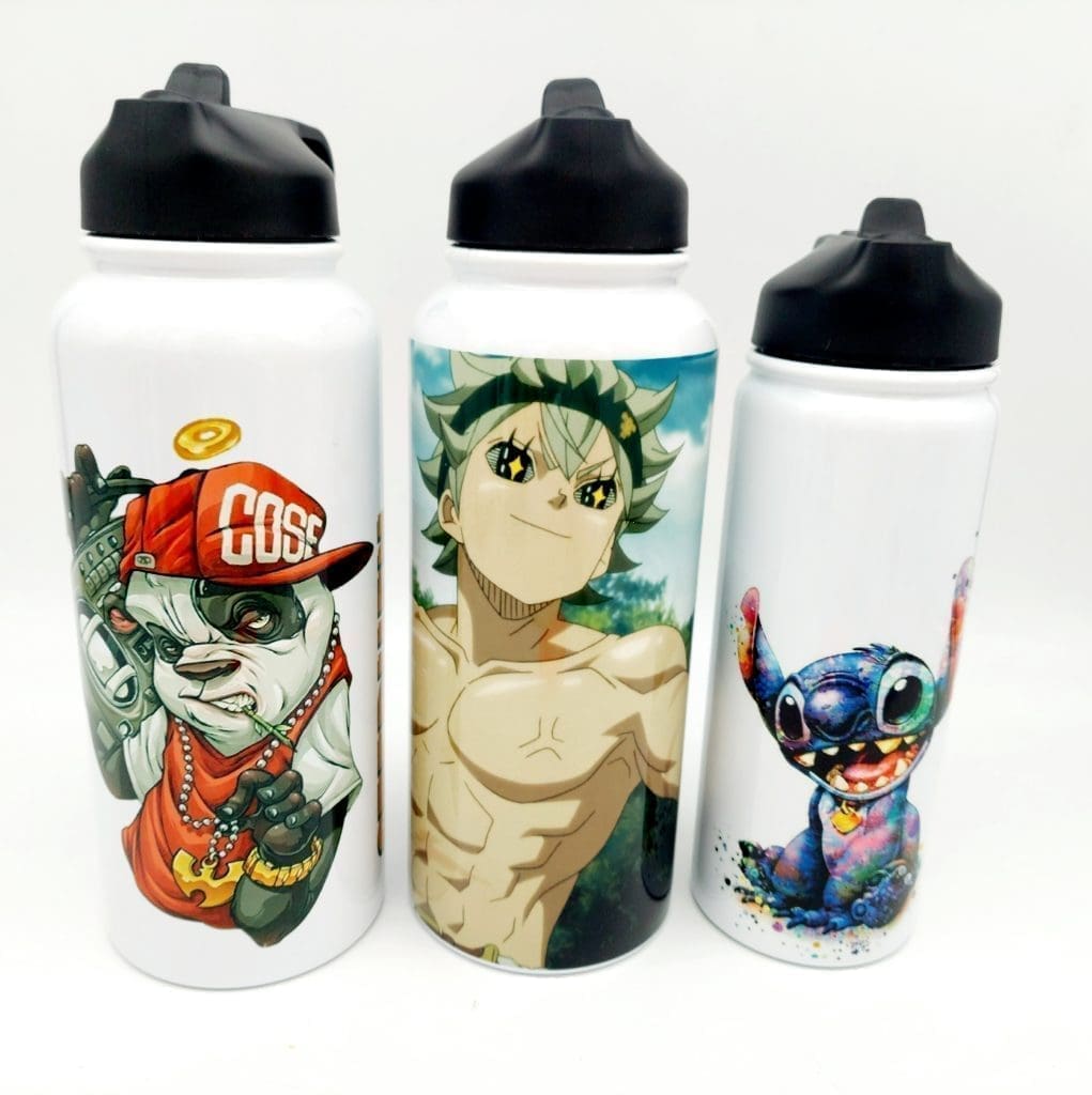 Sublimation Blanks : 18, 32, 40oz Steel Insulated Sports Bottles