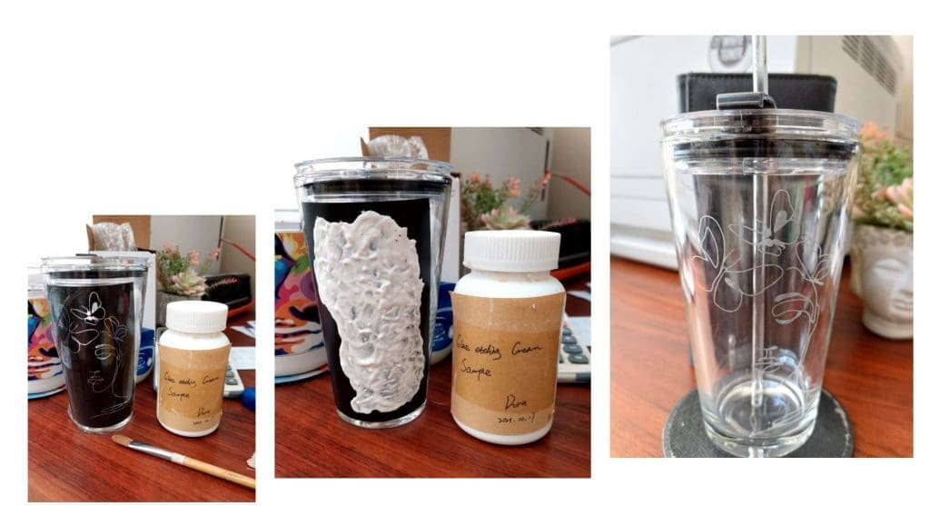 Arts & Crafts : eTching Glass Paste