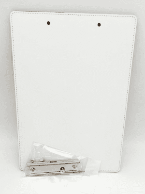 Sublimation Blanks : PU Leather Clipboards