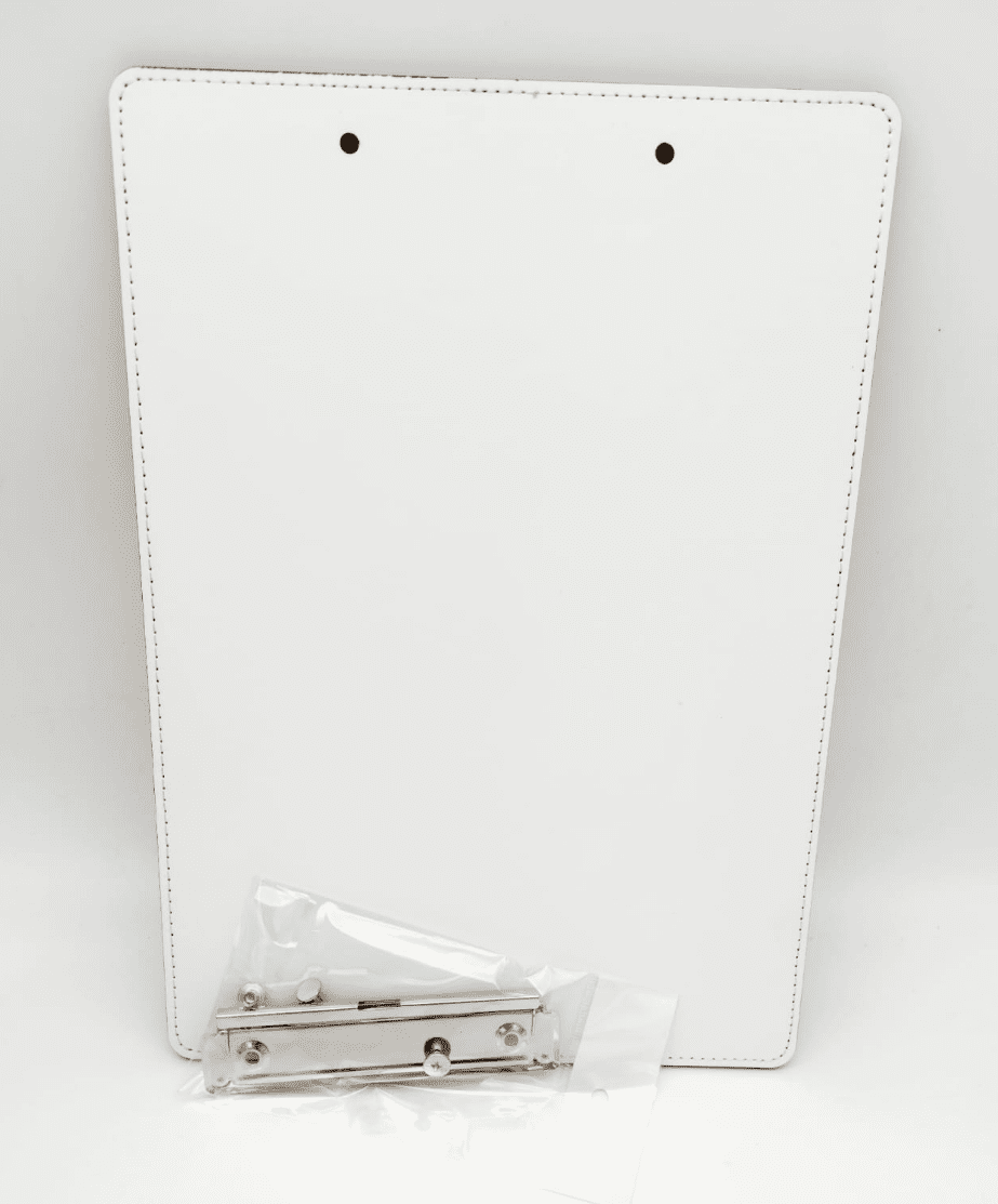 Sublimation Blanks : PU Leather Clipboards