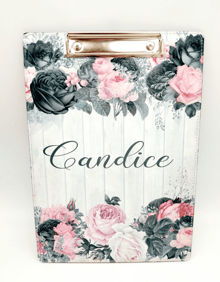 Sublimation Blanks : PU Leather Clipboards