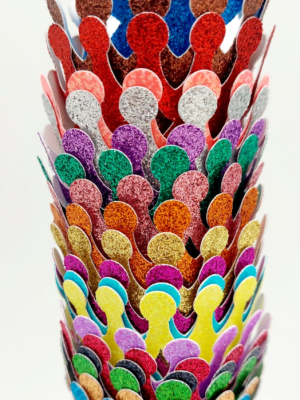 Cardstock : 12 by 12 inch Glitter Cardstock