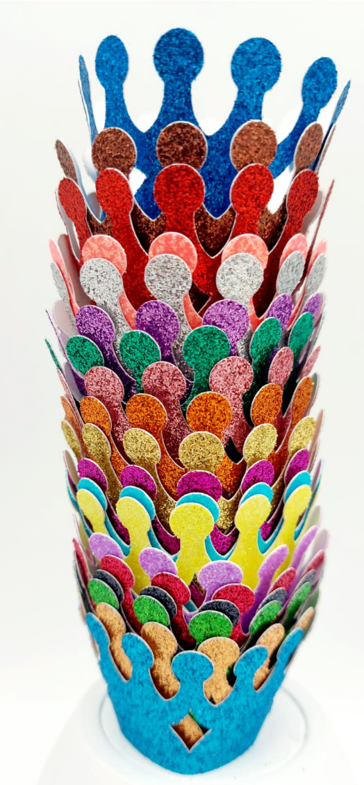 Cardstock : 12 by 12 inch Glitter Cardstock