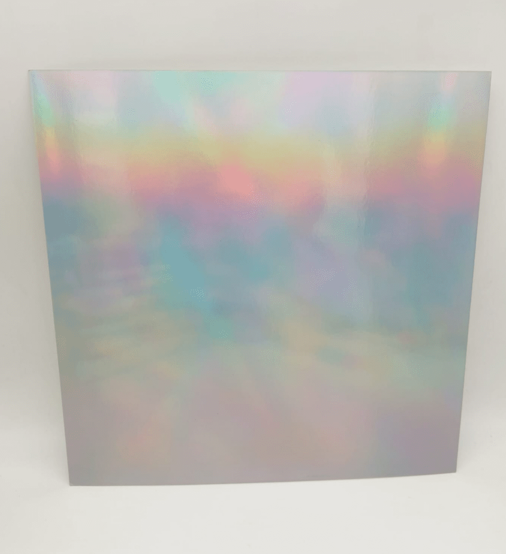 Cardstock : 12 by 12 inch Holographic Cardstock