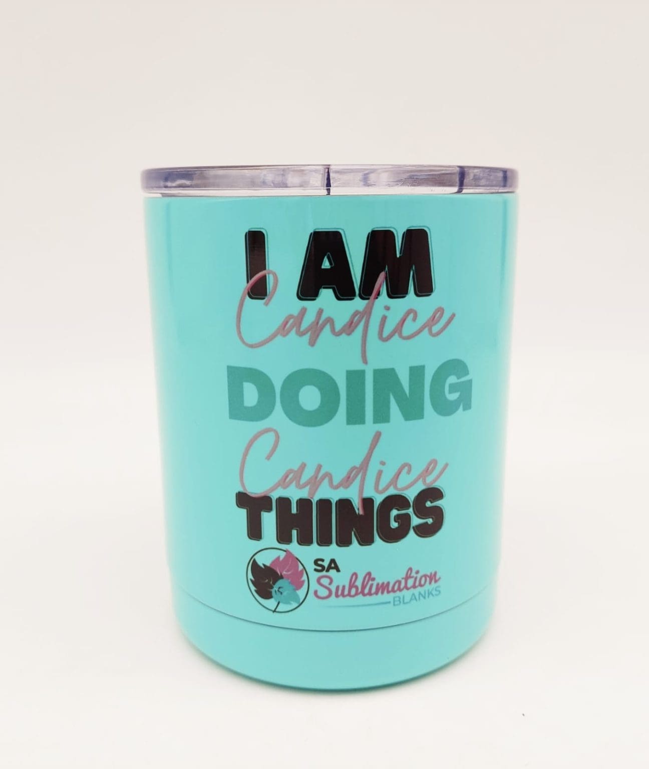 Sublimation Blanks : 12oz Steal Candy Coffee/Tea Mugs