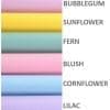 Faux Leather : Litchi Pastel Rolls (30 b 60cm)