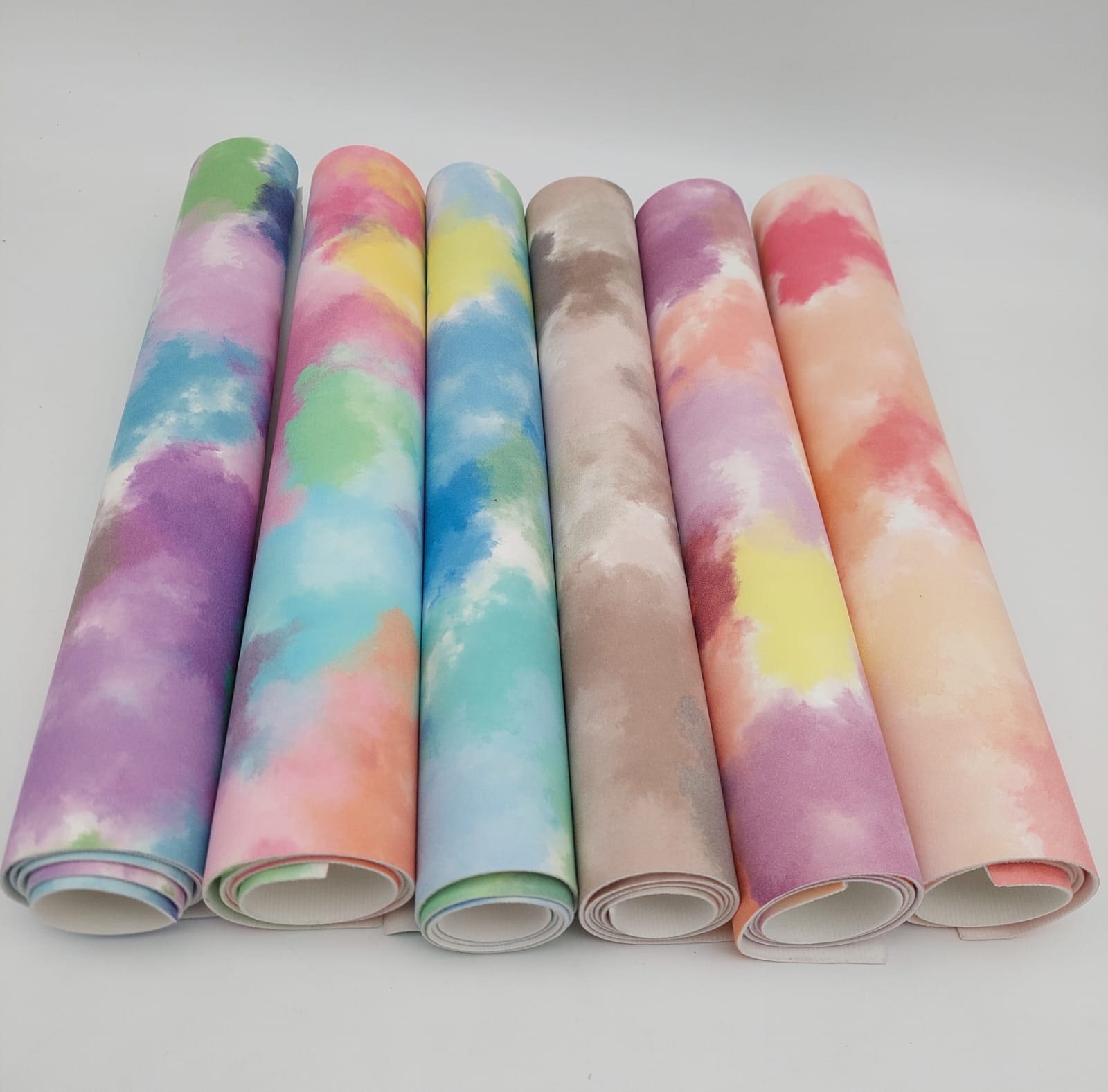 Faux Leather : Tie Dye Range (30 by 60cm)