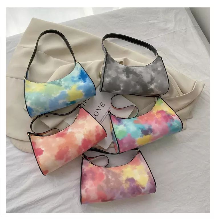 Faux Leather : Tie Dye Range (30 by 60cm)