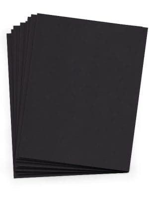 Arts & Crafts : A4 Black Matte Cardstock (160 or 250gsm)