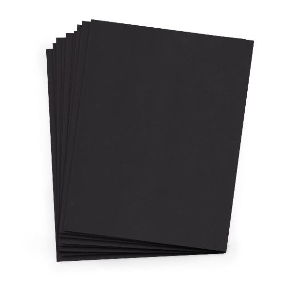 Arts & Crafts : A4 Black Matte Cardstock (160 or 250gsm)