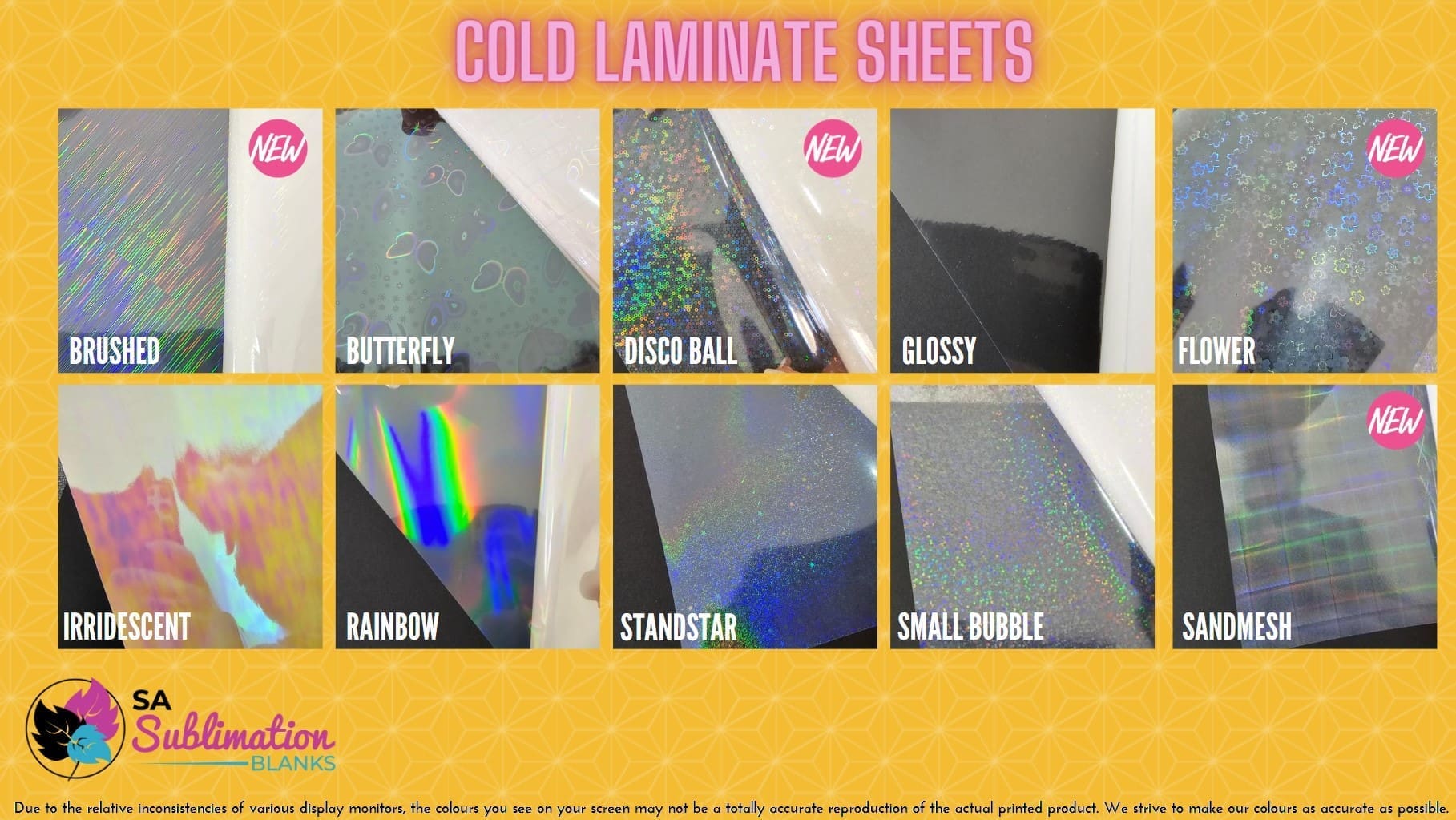 Arts & Crafts : A4 Cold Lamination Film (Packs of 5)