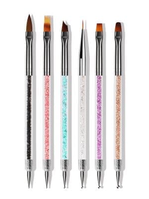 6Pcs Double Head Brush & Dotting Set